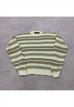 Vintage Knitted Jumper Women's L