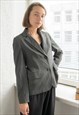 VINTAGE 80'S GREY BLAZER