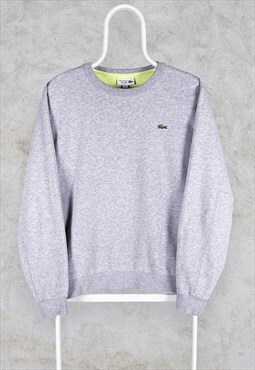 Grey Lacoste Sweatshirt Medium