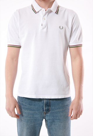 90S VINTAGE FRED PERRY COTTON OLDSCHOOL T-SHIRT 14025