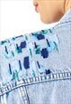 BLUE DENIM JACKET UPCYCLED
