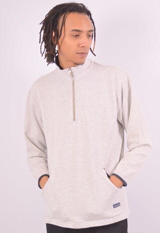VINTAGE SERGIO TACCHINI SWEATSHIRT JUMPER GREY