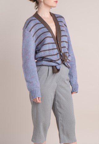 80S WOOL CARDIGAN