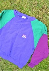 Vintage 90s Rare HUGO BOSS College Varsity sweatshirt