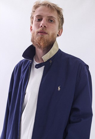 VINTAGE MENS RALPH LAUREN HARRINGTON JACKET