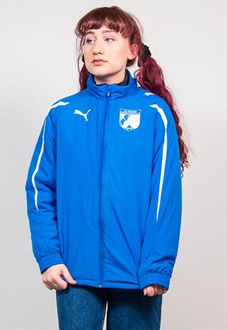 PUMA VINTAGE 90'S BLUE PADDED JACKET
