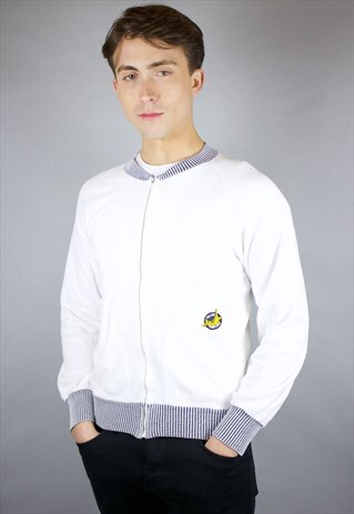 VINTAGE 80'S ERMENEGILDO ZENGA TOWELLING SWEATSHIRT
