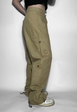 Fjall Raven cargo trousers 90s tan vintage combat 