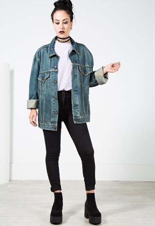 VINTAGE 80S LEVI'S DENIM JACKET / 0004 / 432