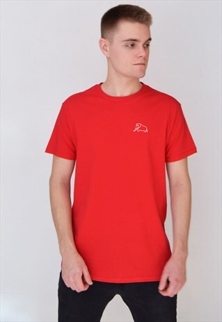 RED ELEPHANT (WHITE) T-SHIRT