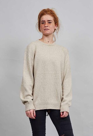 VINTAGE OVERSIZED BOYFRIEND OVERSIZED CASHMERE JUMPER