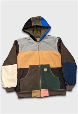 Vintage Upcycled Reworked Patchwork Carhartt Worker Jacket