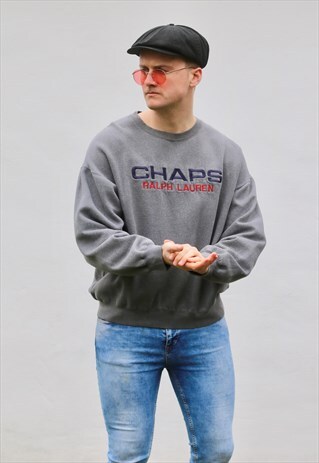 RALPH LAUREN CHAPS USA FLAGSHIP SWEATSHIRT
