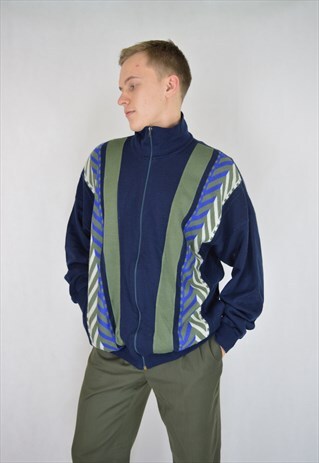 VINTAGE MULTICOLOUR GRAPHIC SWEATSHIRT