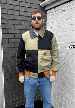 Vintage Reworked Carhartt one of a kind bomber jacket coat