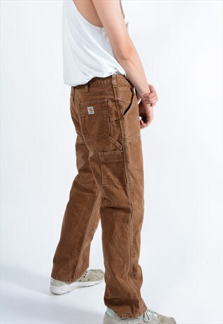 VINTAGE CARHARTT WORKWEAR JEANS WITH LOGO