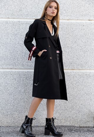 AZHAR TRENCHCOAT BLACK