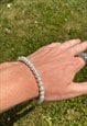 MENS FEUX PEARL BRACELET 6MM  