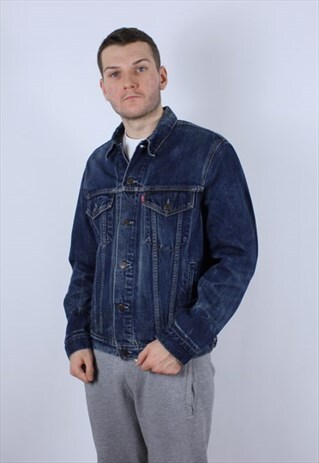 LEVIS DENIM TATTERED ORIGINAL MEN JACKET