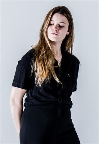 VINTAGE 90S LEVI'S BUTTON DOWN IN BLACK