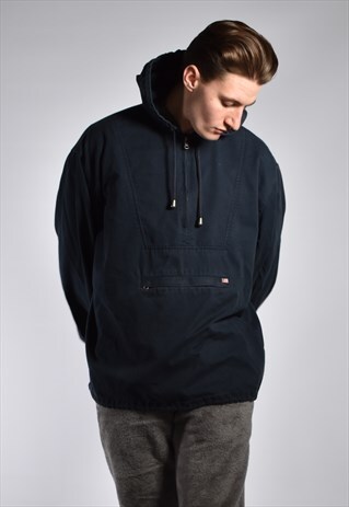 VINTAGE 1990S RALPH LAUREN POLO JEANS PULLOVER SMOCK JACKET