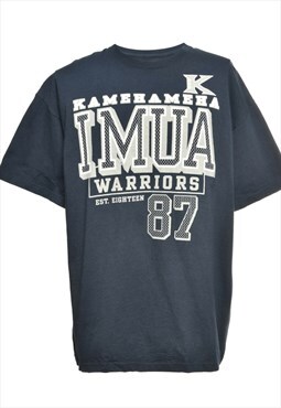 Vintage Kamehameha Jansport Printed T-shirt - XL