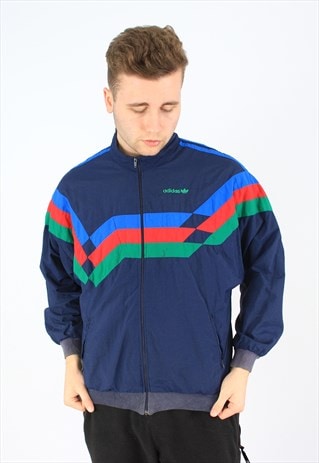 ADIDAS VINTAGE 3 STRIPES SPORTS TRACK JACKET