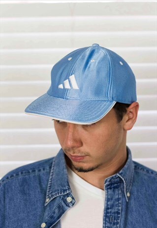VINTAGE ADIDAS BASEBALL CAP LOGO 90S ONE SIZE 2.8
