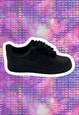AIR FORCE 1 ''ROPE LACES'' THICK CHUNKY LACES CUSTOM BLACK