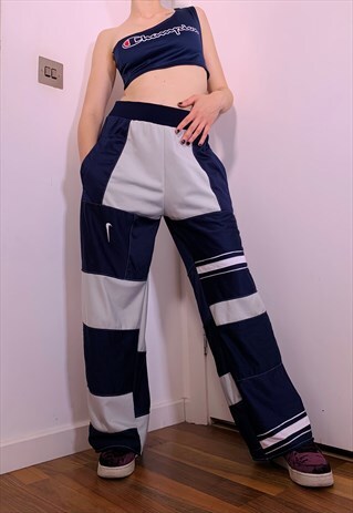 REWORKED NIKE WIDE LEG JOGGERS