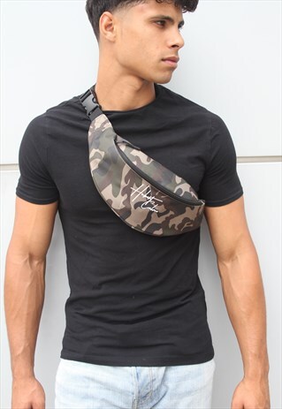 CAMO FESTIVAL BUM BAG