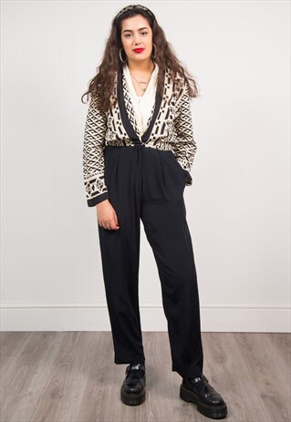 VINTAGE 90'S ABSTRACT JUMPSUIT