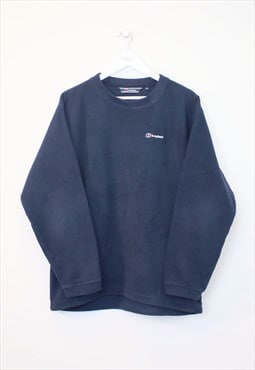 Vintage Berghaus fleece sweatshirt in navy. Best fits L