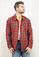 Vintage 90's Plaid Flannel Shirt in Multi