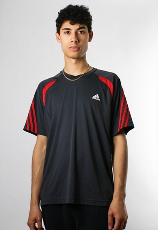 VINTAGE ADIDAS SPORTS T-SHIRT, FOOTBALL SHIRT