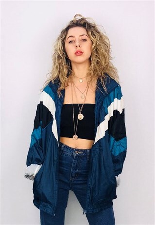 VINTAGE OVERSIZED SHELL JACKET