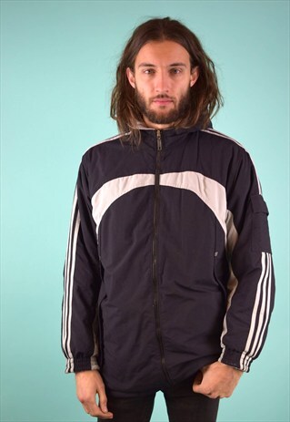 VINTAGE 90'S ADIDAS REVERSIBLE PADDED JACKET