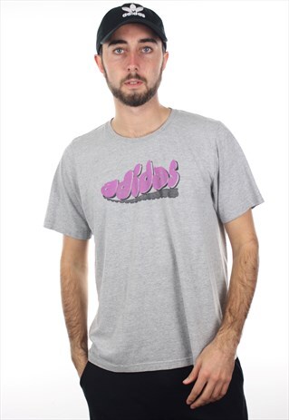 VINTAGE ADIDAS GRAPHIC T SHIRT TEE