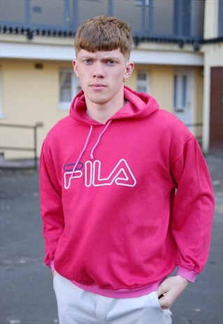 90S VINTAGE FILA SPELLOUT JUMPER