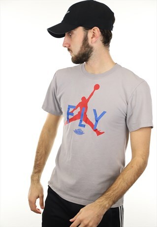 VINTAGE NIKE AIR JORDAN GRAPHIC T SHIRT TEE