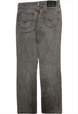 Vintage 90's Levi's Jeans / Pants Slim Legs Denim Grey 32