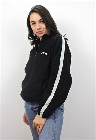 90'S RETRO 1/4 ZIP PULLOVER JACKET