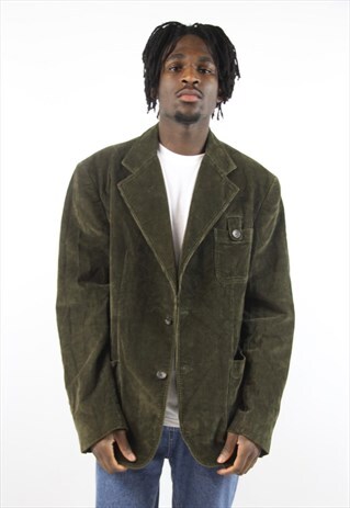 VINTAGE GIANFRANCO FERRE CORD KHAKI BLAZER