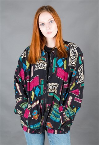 VINTAGE 90S LIGHTWEIGHT BOMBER JACKET