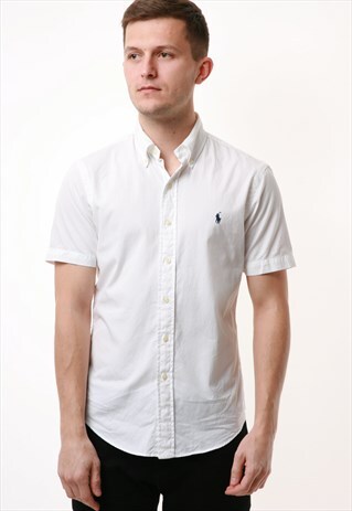 90S VINTAGE POLO RALPH LAUREN COTTON SHIRT 16459