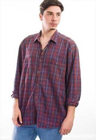 VINTAGE GUESS LOGO SHIRT 90S L 11.6