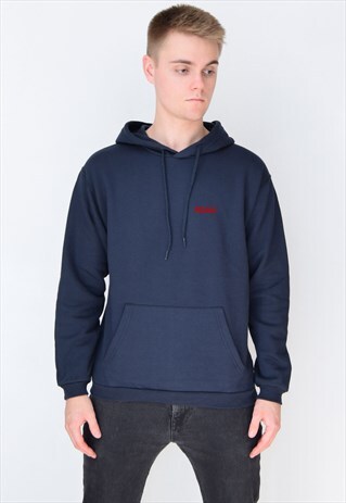 NAVY XOXO (RED) HOODIE