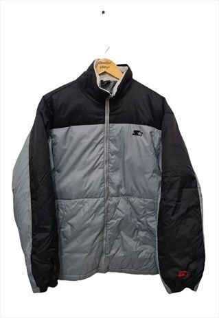 VINTAGE STARTER PUFFER COAT JACKET SIZE - MEDIUM