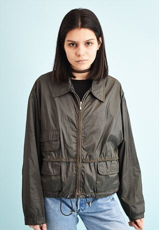 90'S RETRO MILITARY STYLE SHELL OUTWEAR JACKET