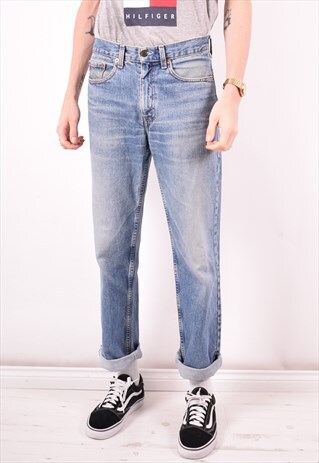LEVI'S MENS VINTAGE JEANS W30 L32 BLUE 90S